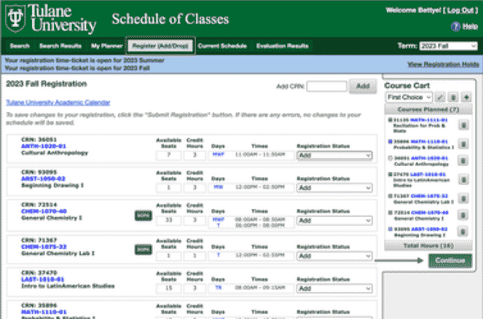 screenshot of instructions