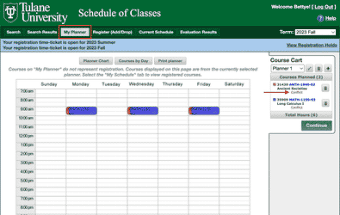 screenshot of instructions